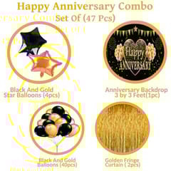 Wedding Anniversary Decorative Items (Decoration Kit 6)  With Decorative Service At Your Place.