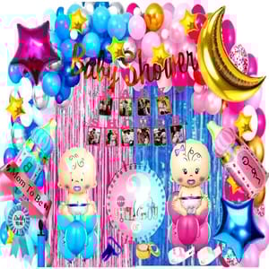 cBabies Special Decoration Props Set Combo Kit Of 110 Pcs With Decorative Service At Your Place.