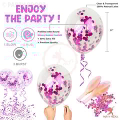 Bride To Be Decoration Set Combo - 50Pcs With Bride To Be Banner, Metallic Balloons, Confetti Balloon With Sash And Headband /Bridal Shower Decorations Items/Bachelorette  With Decorative Service At Your Place.