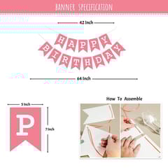 Barbie Theme Birthday Decoration, Pink Princess Birthday Decorations Combo With Barbie Foil Balloons For Girls, Daughter , Pink Balloon , Rose Gold And Barbie Party Decoration Kit 71 Pc With Decorative Service At Your Place.