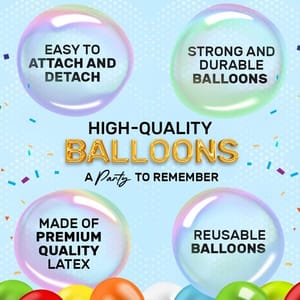 New Year Theme Balloon Decoration Pack Of 48 With Decorative Service At Your Place.