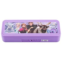 Puzzel Pencil Box Number Lock Jigsaw Image PuzzleSize - 22x9x4 cm Cartoon Character (Frozen)