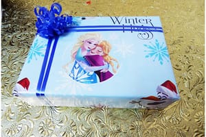 Frozen Wrapping Paper Gift Wrapping Paper Roll Design for Wedding,Birthday, Shower, Congrats, and Holiday Gifts Size - 50.5 x 70.5 cm (F R O Z E N Theme set of 10)