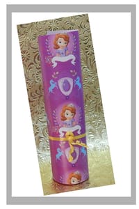 SOFIA PRINCESS Wrapping Paper Gift Wrapping Paper Roll Design for Wedding,Birthday, Shower, Congrats Gifts Size - 50.5 x 70.5 cm (SOFIA PRINCESS, Character Theme set of 10)