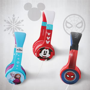 Frozen Headphone GADGET Reconnect Marvel Disney Sound Suit Kids Edition Series 100 Wired Frozen Headphone Specially Crafted for Children, 40mm Speaker Driver, Soft Sound qulaity, Sensitivity Limited Upto 85db -Frozen