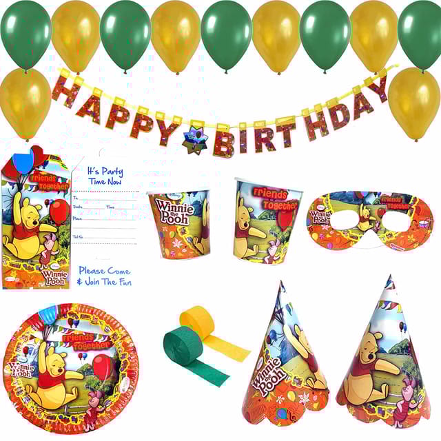 WINNIE Cartoon Carecter Party Decoration Item (Winnie The Pooh) house decoration festival gift