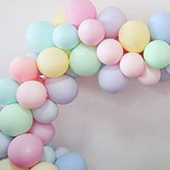 Balloons for Decoration of Pestal Balloon Mix Extra Thick Round Shop Decoration, Birthday Party, Wedding, After-Party, Performance, Decoration, 10 inches (30 cm), 8 Colors