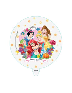 Disney Princess Transparent 24" Round Foil Balloon (Pack of One) Princess Theme Parties and Birthday Decorations Princess Party Supplies