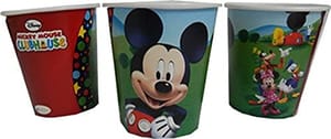 All Party Product Theme Based Party Product Cartoon Print Birthday Party Supplies (Mickey Mouse Cup ) Pack of 10