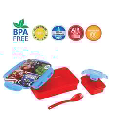 Avengers Sparkle Lock And Seal 800ml Lunch Box For Back To School Boys