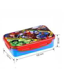 Avengers Sparkle Lock And Seal 800ml Lunch Box For Back To School Boys