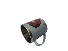 Unicorn Inner Steel Mug 250 ml Spiderman Character Printed (Set of 2)