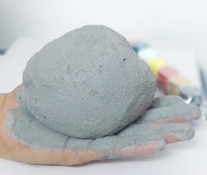 Modelling Clay, Shadu mati, Air Dry Wet Clay for Ganesha Idol, Children & Professional Artist for Modelling Any Project & Art & Craft mitti (1.0 Kg)