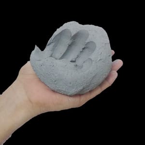 Modelling Clay, Shadu mati, Air Dry Wet Clay for Ganesha Idol, Children & Professional Artist for Modelling Any Project & Art & Craft mitti (1.0 Kg)