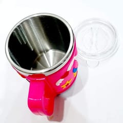 Unicorn Inner Steel Mug 250 ml Unicorn Character Printed (pack of 1 )