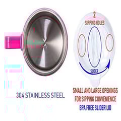 Unicorn Inner Steel Mug 250 ml Unicorn Character Printed (pack of 1 )