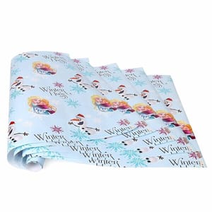 FROZEN Gift Wrap Paper for Decoration, Princess Print Set of 10 (50 cms X 70 cms)