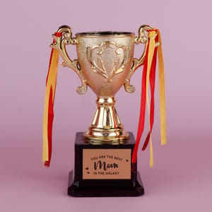 You Are The Best Mom in The Galaxy Trophy For Mother's Day Gift For Mom, Trophy For MOM