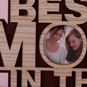 Best Mom in The World Wooden Photoframe For Mother's Day Gift For Mom, Photoframe For MOM