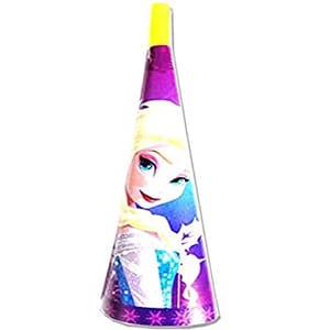Frozen Party Products Theme Based Cartoon Print Birthday Party Supplies Hooter (Set of 6 pcs ) For Frozen Theme Birthday Party with Atrractive Colours And Print For Girls