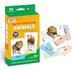 My First Shapes and Colours Flash Cards for Kids (36 cards) - Fun Learning Game