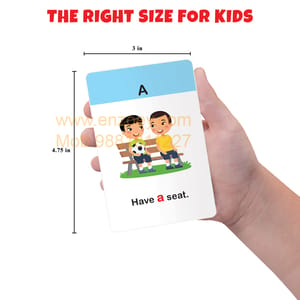 My First Sight Words & Sentences Flash Cards for Kids (36 cards) - Fun Learning