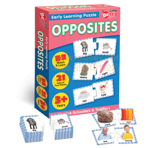 Opposites Early Learning Puzzle Game for Kids 2+ Years - Fun & Educational Toy