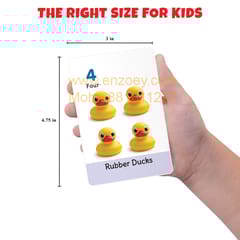 My First Flash Cards for Kids (Set of 3): ABC, Number, Shape & Colour - 108 Card