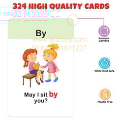 My First Flash Cards for Kids (All-in-One Set): Fun Educational Toy - 324 Cards