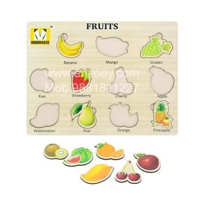 Wooden Puzzles Learning Toy Educational Gift for Baby Toddlers Kid