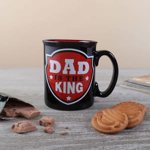 Dad Is The King Coffee Mug Perfect Gift For Father's Day