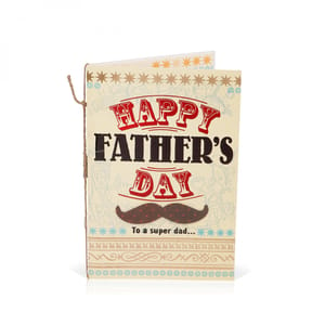 Happy Father's day to super dad Card Perfect Gift For Father's Day