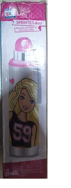 Barbie Spriner 800 Steel water bottle