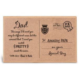To Amazing Papa Wooden Plaque Gift For Father's Day