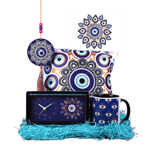 Combo Gift Set 4 Evil Eye For Valentine Day, Anniversary , Wedding, Birthday Perfect  Combo Gift Set For All Event.