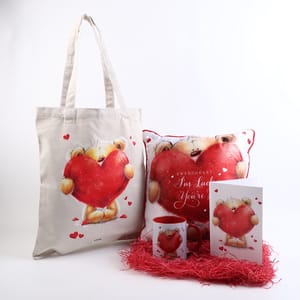 Love Combo Gift Set 4 For Valentine Day, Anniversary , Wedding, Birthday Perfect Love Combo Gift Set For All Event.