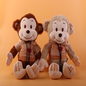 Fascinating Hoody Monkey Soft Toy 45cm , Animal Soft Toy ,Home Decor , Soft Toy For Kids , Birthday