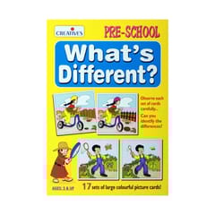 PRE-SCHOOL WHAT'S DIFFERENT?