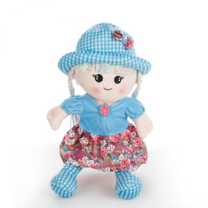 Doll Soft Toy Sky Blue 45 Cm For Kids, Birthday ,Home Decor  , For Girl