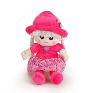 Doll Soft Toy Pink 45 Cm For Kids, Birthday ,Home Decor , For Girl