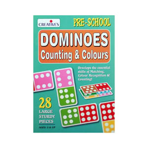 PRE-SCHOOL DOMINOES COUNTING & COLOURS