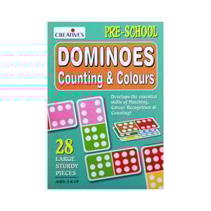 PRE-SCHOOL DOMINOES COUNTING & COLOURS