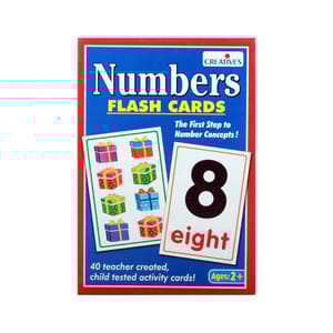 NUMBERS FLASH CARDS