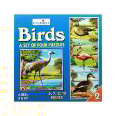 BIRDS A SET OF 4 PUZZLES NO.2