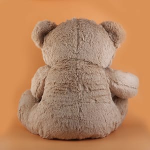 Be Mine Heart Cute Beige Color Teddy Soft Toy 60cm Home Decor , Soft Toy For Kids , Birthday, Anniversary.