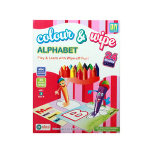 Ekta Colour & Wipe Alphabet Play and Learn