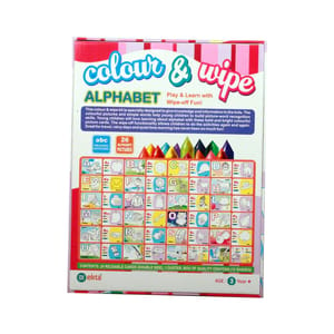 Ekta Colour & Wipe Alphabet Play and Learn