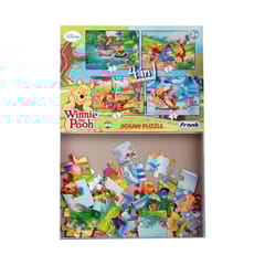 DISNEY WINNIE THE POOH JIGSAW PUZZLE 4 IN 1