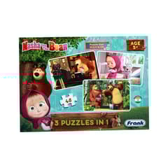MASHA AND THE BEAR 3 PUZZLES IN 1 (48 PCS)