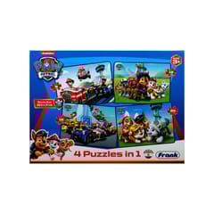 NICKELODEN PAW PATROL 4 PUZZLES IN 1 (18 PCS)